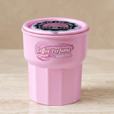 CRIMSON DREAM ROSE Dream Rose Coffee Scent Car Air Freshener Jar 190g – Long Lasting Coffee Perfume