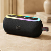 Portable Heavy Bass Bluetooth Speaker with RGB LED Light – Wireless Stereo Speake