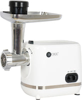 AFRA Meat Grinder, 1200w, 3 Cutting Discs, Aluminum Construction