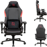 Navodesk APEX AIR, Ergonomic Gaming Chair (CloudLeather (M), RED)