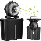 Portable Misting Fan - 11L Bucket, 20000mAh Rechargeable Battery Powered Fans for Patios