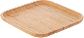 Liying Wooden Single Square Serving Trays, 25 x 25 cm