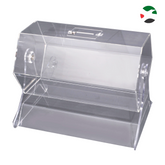 Olmecs Countertop Clear Acrylic Raffle Drum (SIZE: 74x49x59cm (LxWxH)
