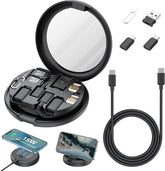 BUDI 15W Wireless Charger Multifunction Box 2.9ft Cable Card DC519WB