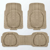 Premium Rubber Car Floor Mats, 78x54cm 5 Pcs Set, Anti-Slip Waterproof with Cargo Liner