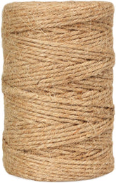 Willow 2 Pcs Natural Jute Twine String Rolls (2.5mm X 50mtr)