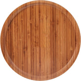 Liying Wooden Round Plate, 30 x 30 cm