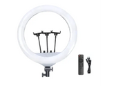 Plokama R56 Pro Soft LED RGB Ring light 56cm - Soft Light , Non-slip Design , Free Spin with Tripod Stand