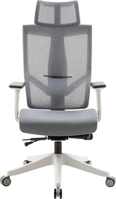 NAVO AERO, Premium Ergonomic Fabric Office Chair (GREY)