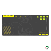 Copy of Huepad Halo Series, Premium Mousepads, HYDRAGLIDE Fabric Gaming Mousepad, XL Desk Pad with Carry Case Tube (X-Large, LEVEL99