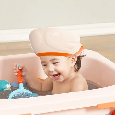 Little Angel Baby Bath Shower Cap - Orange