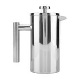Olmecs French Press Coffee Maker, Sturdy Insulated Coffee Press, Stainless Steel Mini Camping Coffee Maker