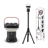 Toby’s CPL-T46 Rechargeable LED Camping Lantern 8000mAh with Adjustable Tripod Stand & Magnetic Base Outdoor Light