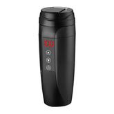 Olmecs Electric Kettle Mug Stainless Steel Bottle 450ML with 25-100℃ Temperature Control for Coffee Tea Milk