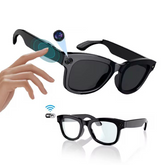 New AI Voice Smart Glasses HD 1080P Camera Polarized Sunglasses Video Conference Recorder