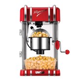 Unold Retro Popcorn Maker Machine 48535 - Vintage Fifties American Diner Styling - 300W Electric Kettle