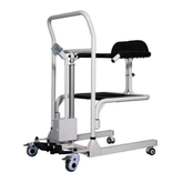 Electric Patient Lift Chair - 180° Split Seat, Shower & Commode Chair for Elderly & Disabled, 150KG Capacity