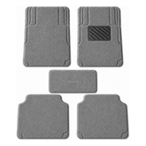 5PCS Premium Noodle Grass PVC Mats – All Weather Front, Rear & Center Mats, Heavy Duty Anti-Slip Automotive Floor Mats