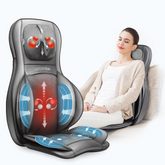 Comfier Neck and Back Massager with Heat - Massage Chair with Compress | Rolling,Kneading