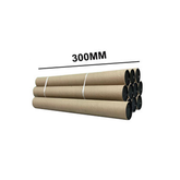 Willow Mailing Tubes With End Caps- 300MM X 75MM Diameter 10 Pc Pack