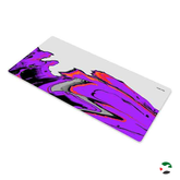 Huepad Nebula Series, Premium Mousepads, HYDRAGLIDE Fabric Gaming Mouse pad, XL Desk Pad with Carry Case Tube (XL: 90x40cm, WINDS OF NEPTUNE, WARM)