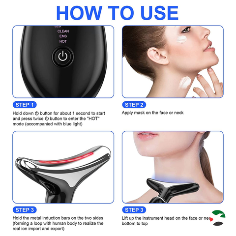 Firming Wrinkle Removal Device for Neck Face, Double Chin Reducer