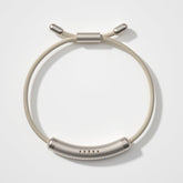 Anti-Mosquito Adjustable Rope Bangle Children Adult Silicone Essential Oil Patch Chain Alloy Bracelet