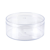 Willow Transparent Crystal Round Boxes Food Dessert Gift Packaging Box 16x6Cms (96Pcs/Ctn)