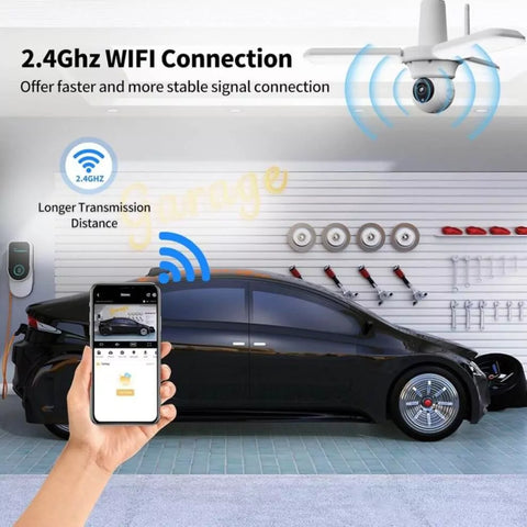 PTZ Smart Camera All-In-One Lumiguardian LED Garage Lights Bulb PTZ Smart Camera All-In-One Lumiguardian LED Garage Lights Bulb