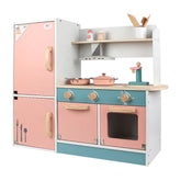 Little Angel New Design Wooden Kitchen Refrigerator Style D Play Set For Children