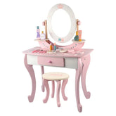 Little Angel Dressing Table with Accessories Set for Kids