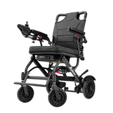 Carbon Fiber Coated Lightweight 15.6kg Electric Wheelchair Automatic Wheelchair Travel for Adults, Seniors Compact Portable Airline Approved