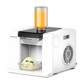 B&S Snowflake Snow Maker Ice Cream Machine 300W | 50kg/24h Commercial Shaved Ice Maker with Automatic Cleaning for Home & Small Gatherings