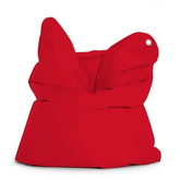 B&S The Bull Bean Bag – Flame Red | Comfort & Style Bean Bag with Polystyrene Fillings