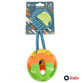 ITALO Rubber Ball for Dog, Fetch and Chew Toy, Reward and Exercise Toy,