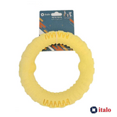 Italo Indestructible Rubber Ball Hoop Toy Dog Pet