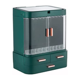 Makeup Organizer, With LED Mirror Cosmetic Storage Box