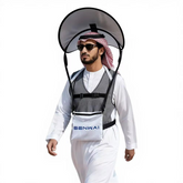 Handsfree Umbrella Hat for Hajj, Umrah & Outdoor Fishing Hiking Camping Cycling Mountaineering