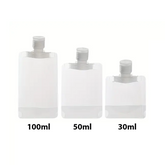 Willow 12pcs Portable Disposable Travel Pouches for Packing Sauces, Cosmetics, Shampoo, Lotion, Shower Gel and Toiletries.