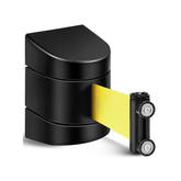 16.4 Ft Magnetic Wall Mount Retractable Belt Barrier, Crowd Control Wall Barrier Fixed Safety Belt