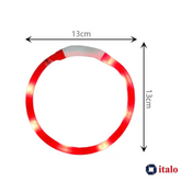 ITALO Light Up Dog Collars - Rechargeable Lightweight Glowing Puppy Collar