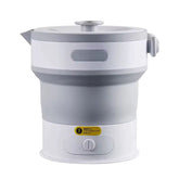Foldable Travel Electric Kettle – Portable Silicone Mini Hot Water Heater Jug