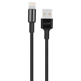 USB A Lightning Cable- Black Color