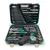 Precision 121 Pcs Ratcheting Screwdriver & Socket Bit Set – Repair Tool Kit with Magnetic Driver,