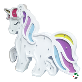 EMMA Wooden Unicorn Night light / Lamp with LED lights