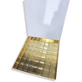 Paper Chocolate Rigid Box White 49 Slots (30x30x4.00CM) 6Pc Pack