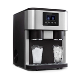 Olmecs Ice Maker, 3-in-1: Ice Cubes, Crushed Ice, Cold Water, LCD Display, 1.8L Tank