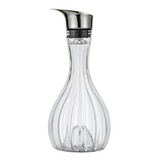 Waterfall Type Crystal Decanter Fast Home Wine Dispenser Manual Lead-Free Crystal Glass- 1100ml