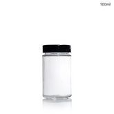 Glass Jar for Kitchen Storage with Air Tight Black Cap 100ml (120Pcs/Ctn)