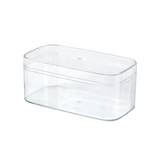 Willow Transparent Rounded Rectangle Box, Small 50 Pc CTN (11.5x6x5 Cms)